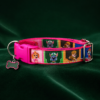 12dfa86f48026f377a0b2cf13355b135164da860980aeccb7eb3f251fb4e3485 Collar Placa Talla M para Perros con Dije Hueso – Estampado Multicolor