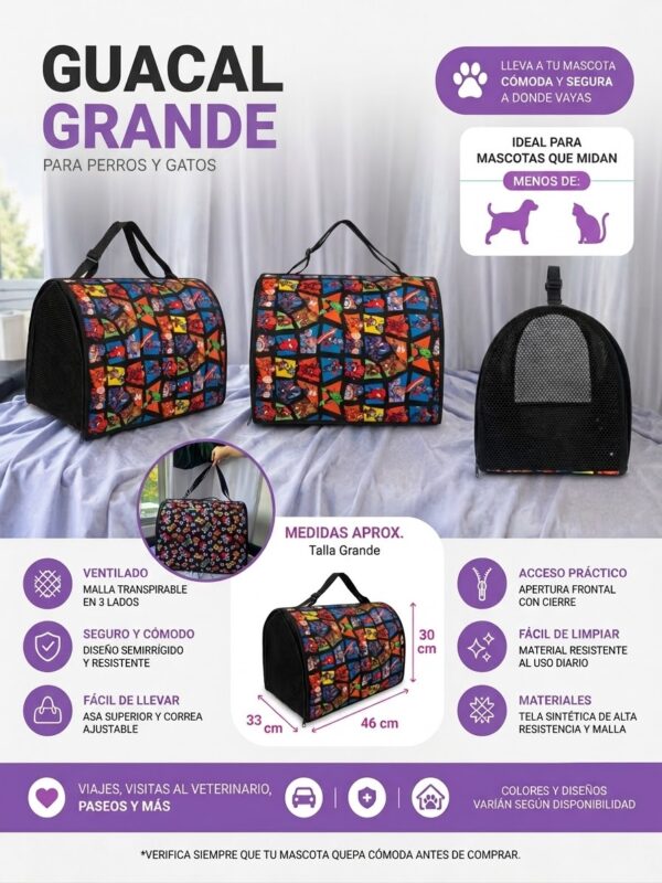 1787098982607 (2) Guacal semirrígido para perros y gatos – Grande