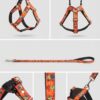 1789756318570 Arnés Full Estampado Talla L para Perros con Correa