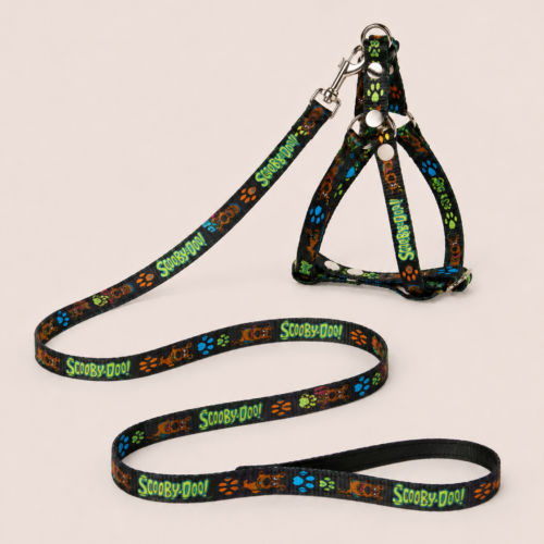 ed506bd64bbbf84bee52a5020b3917f48dd35bc3e959bb921067d19ab98ca7e2 Arnés para Perro Pequeño Talla Pincher con Correa – Estampado Multicolor