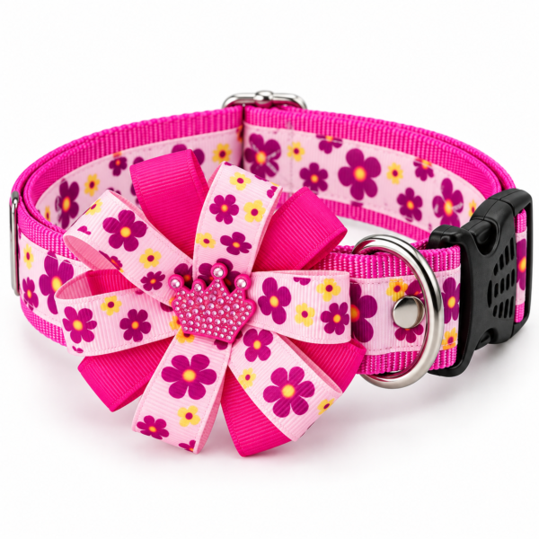 file_00000000219081f6a3088640a6f3f409 Collar con Moño Talla L para Perros