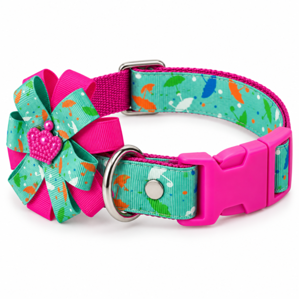 file_00000000b3e481f6bfe4a86f2e5bd8b9 Collar con Moño Talla M para Perros