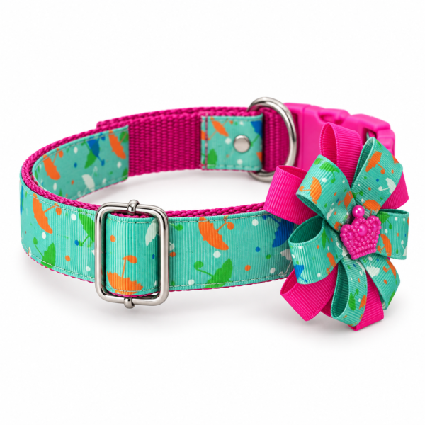 file_00000000f3d881f6849a0c0c071ec433 Collar con Moño Talla M para Perros